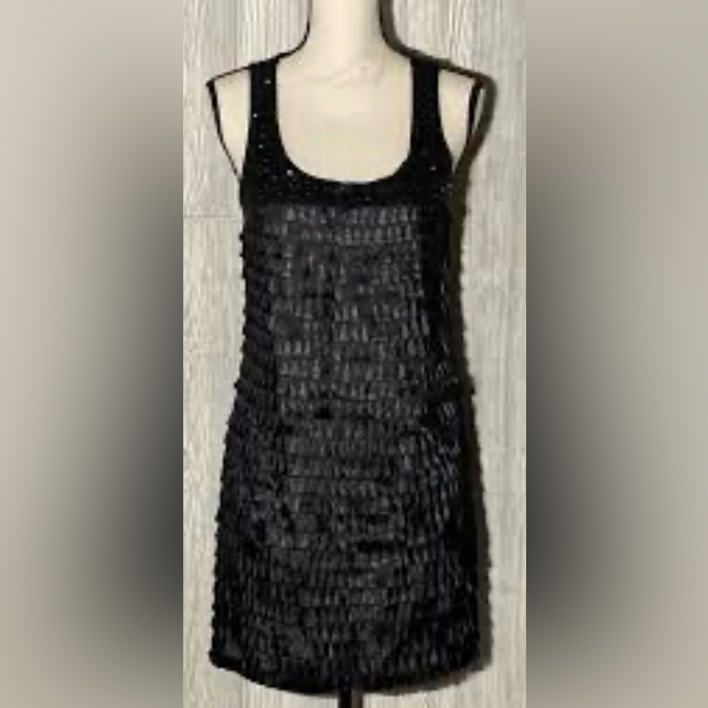 Black Cocktail Mini Dress by Express NWT Women’s sz S
